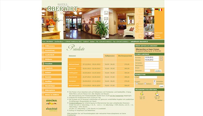Hotel Oberwirt ***